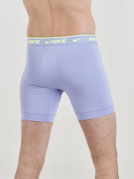 NIKE Underwear Boxeralsók kék / neonzöld / pasztellila fekete