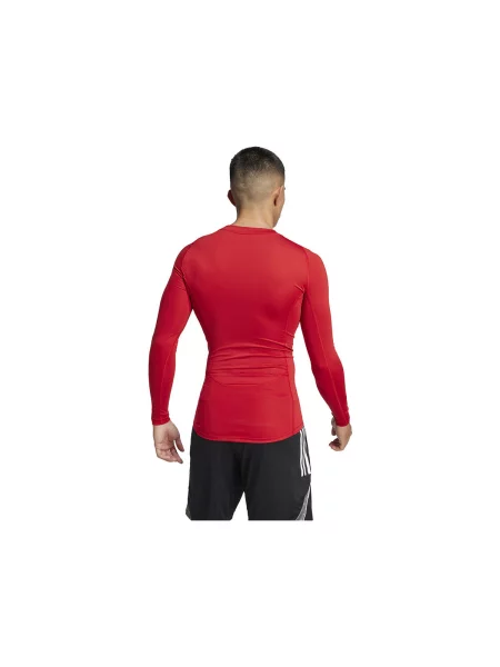 Dugo majica Adidas sa dugačkim rukavima crvena