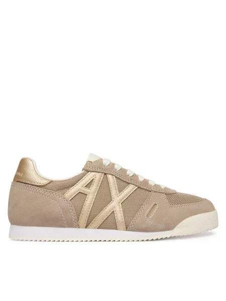 Armani Exchange Sneakersy beżowy
