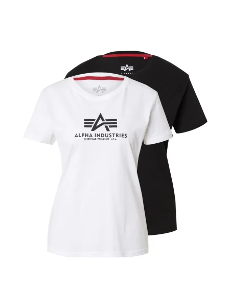 Μπλούζα Alpha Industries λευκό