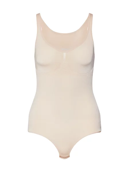 MAGIC Bodyfashion Bodi za oblikovanje Slimbody bež bijela