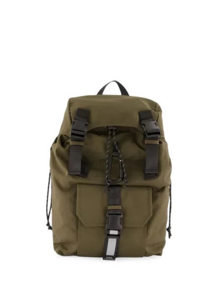 Rucsac A.p.c. cu cataramă verde