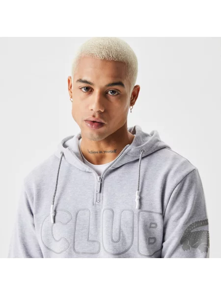 Толстовка Lacoste серая