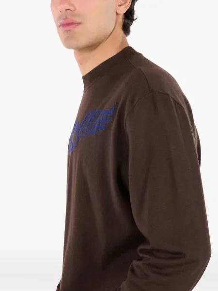 Pulover Roberto Cavalli de lână maro