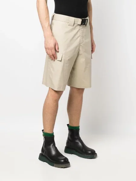 Bermudy Off-white białe