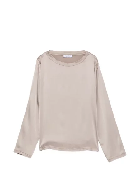 Lung top Daniele Fiesoli din satin