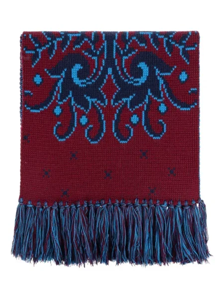 Fular Etro de lână roșu