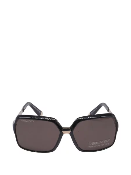 Ochelari de soare Dsquared2 cu imprimeu geometric negru