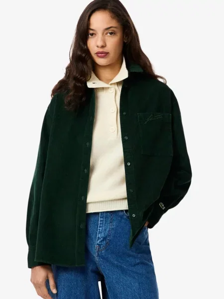 Сорочка Lacoste зелена