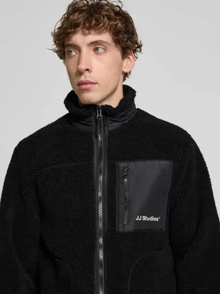 Bluza Jack & Jones ze stójką czarna