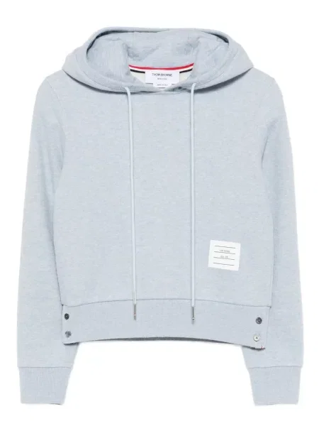 Foltos kapucnis melegítő felső Thom Browne kék