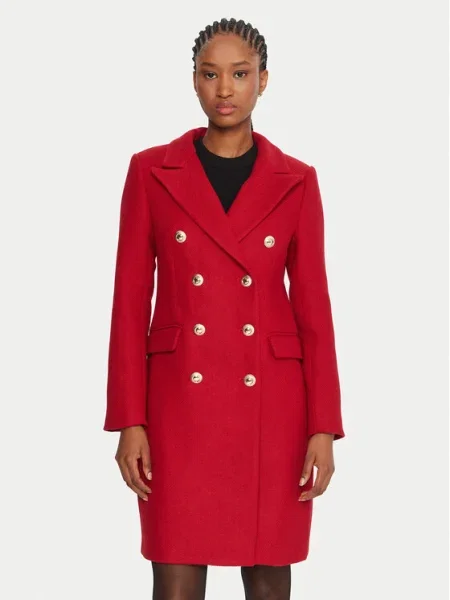 Rinascimento Palton de lână roșu