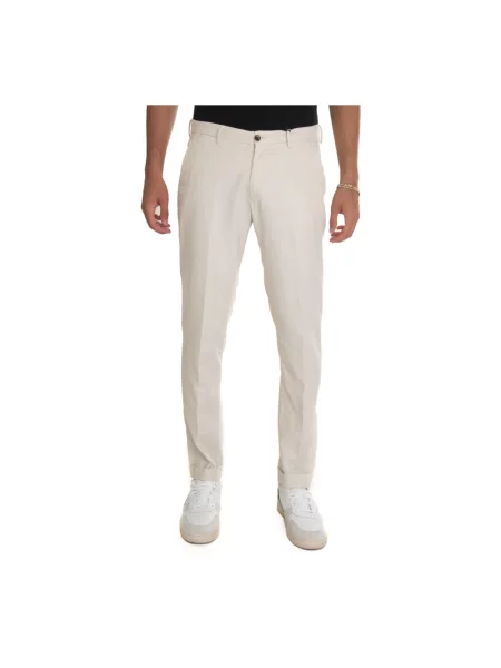 Spodnie Cc Collection Corneliani z kamieniami białe
