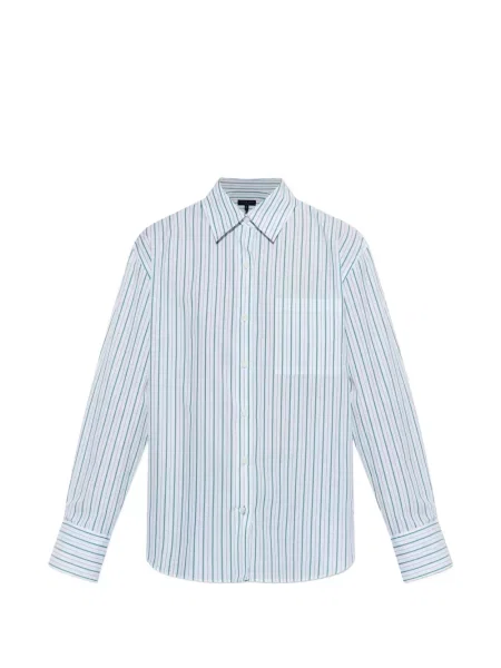Cămașă Rag & Bone cu dungi alb