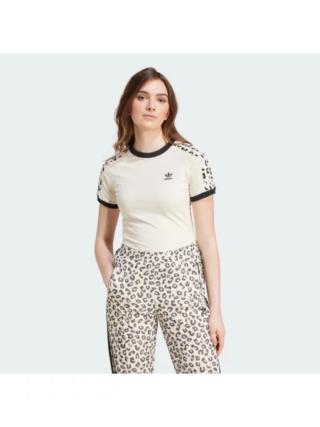 Tričko Leopard bílé