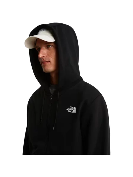 Hanorac cu glugă The North Face negru