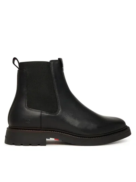 Ghete Jodhpur Tommy Hilfiger Comfort Lwt negru