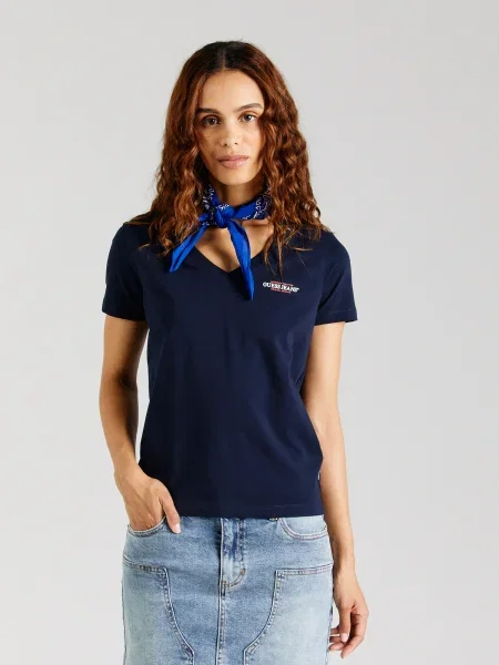 Guess Jeans Tričko biela