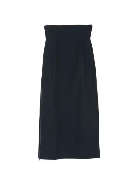 Fusta maxi Paloma Wool de lână albastru