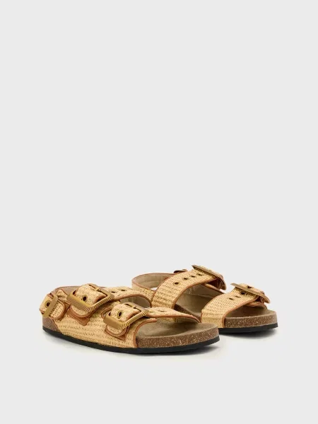 Босоножки Allsaints бежевые