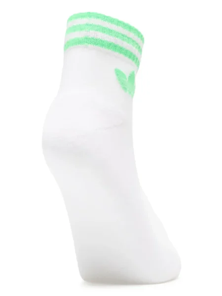 Футбол тениска с дълъг ръкав Adidas на райета мъниста бяло