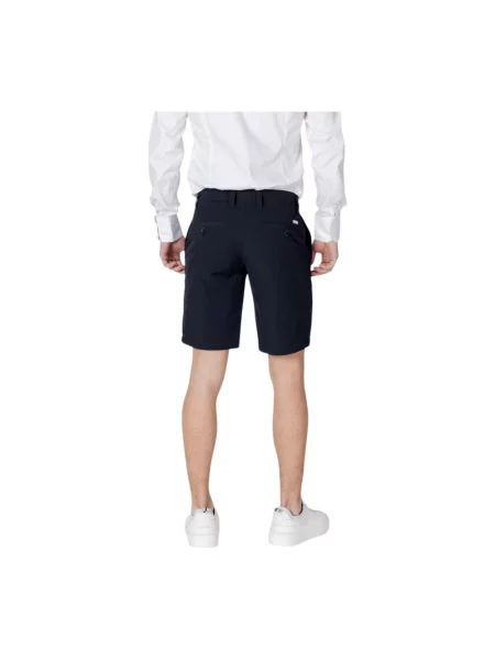 Szorty Armani Exchange ze stretchu niebieskie