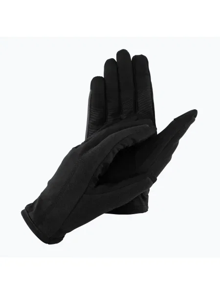Mănuși de alergare Under Armour Storm Run Liner negru/negru reflectorizant pentru bărbați Under Armour Storm Run Liner negru/negru negru