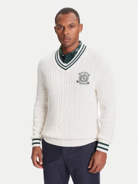 Guess Pulover Écru