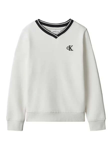 Palton copii Calvin Klein Jeans alb