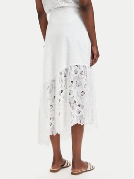 Guess Midi sijonas balta