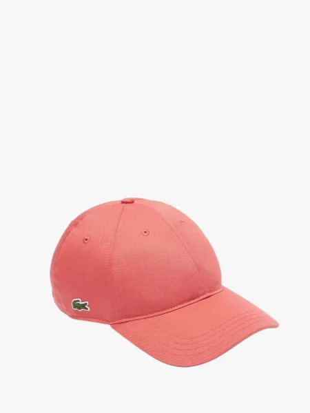 Дитяча кепка Lacoste рожева