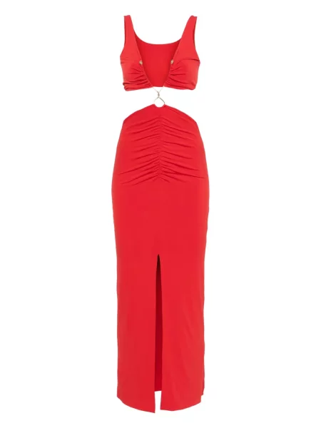 Rochie maxi Nissa de costum roșu