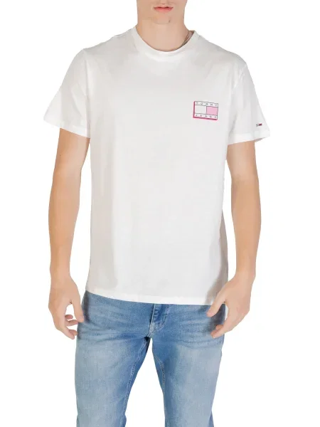 Majica Tommy Jeans bela