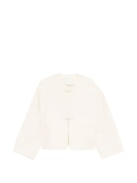 Kurtka Viktoria Chan w kwiatki z naszywkami