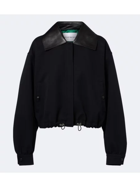 Geanta de piele Givenchy negru