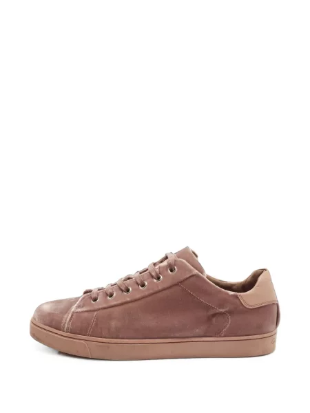 Sneakerși Gianvito Rossi de catifea roz