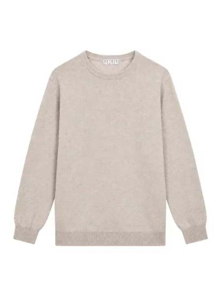 Sweter Cashmere Company wełniany beżowy
