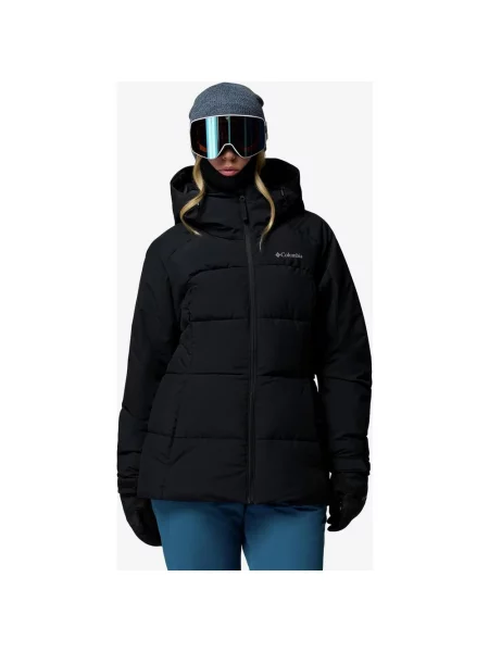Kurtka z kapturem Columbia Ava Alpine Puffer czarny XS biała