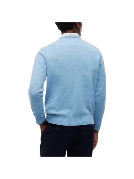 Geacă Tommy Hilfiger albastru