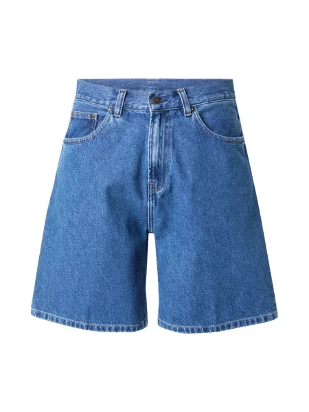 Carhartt WIP pantaloni scurți jeans Nolan Short albastru
