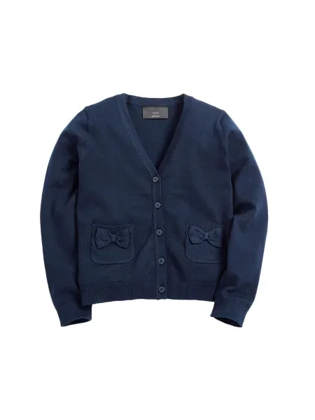 Next Geacă tricotată bleumarin