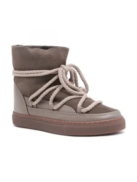 INUIKII De piele bocanci CLASSIC maro