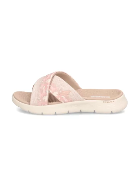 Pantofle Skechers růžové
