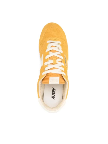 Sneakersy Autry żółte