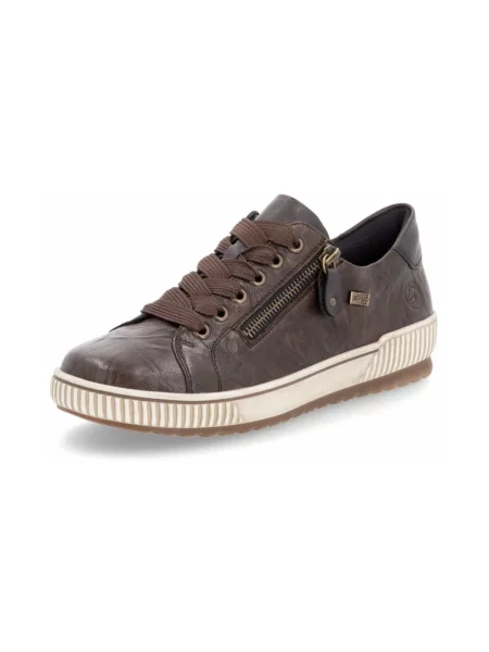 Sneakersy Remonte brązowe