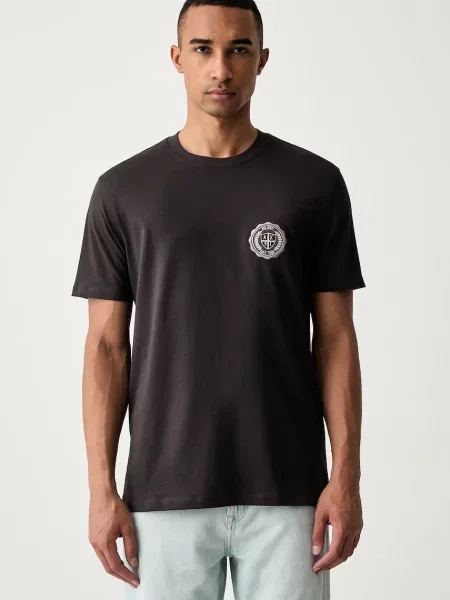 Armani Exchange tricou pentru bărbați din maro