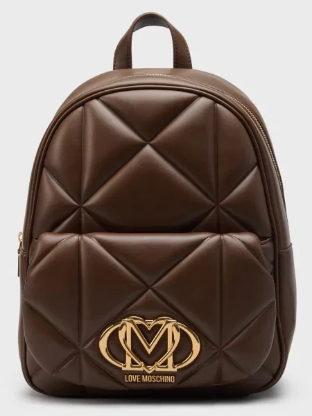 Рюкзак Love Moschino коричневый
