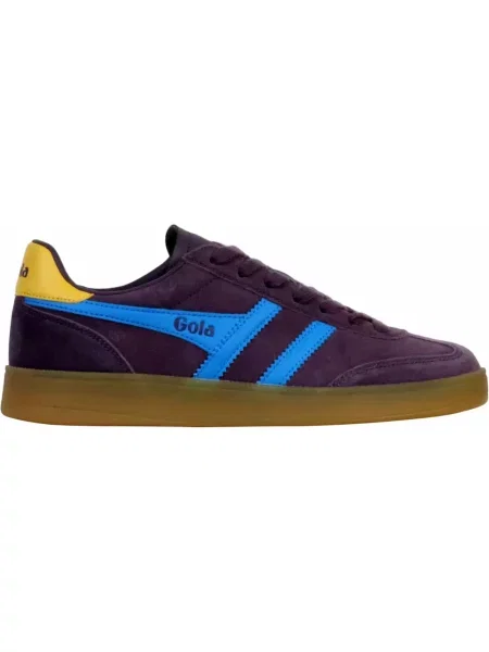 Sneakersy Gola skórzane fioletowe