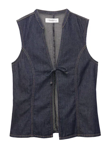 Top Pull&bear modrý