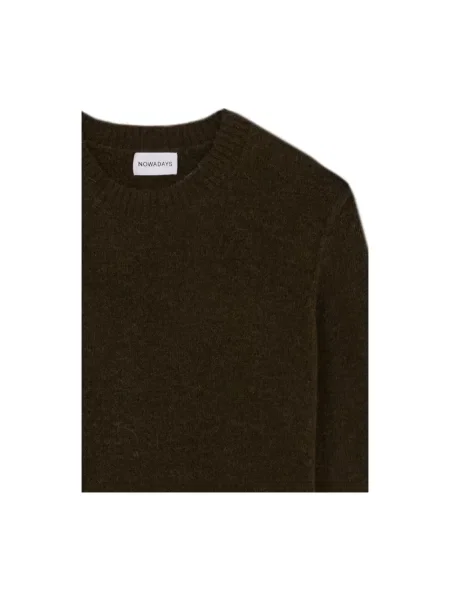 Dzianinowy sweter Nowadays zielony